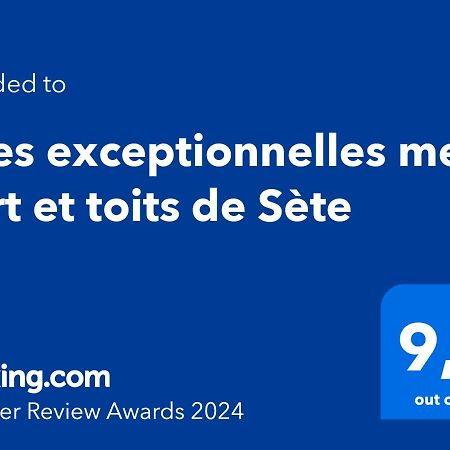 Vues Exceptionnelles Mer, Port Et Toits De Сет Экстерьер фото